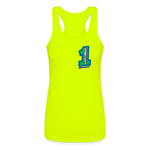 Gary Conrad | 2023 | Women’s Racerback Tank - neon yellow