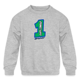 Gary Conrad | 2023 | Youth Crewneck Sweatshirt - heather gray