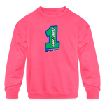 Gary Conrad | 2023 | Youth Crewneck Sweatshirt - neon pink