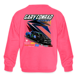 Gary Conrad | 2023 | Youth Crewneck Sweatshirt - neon pink