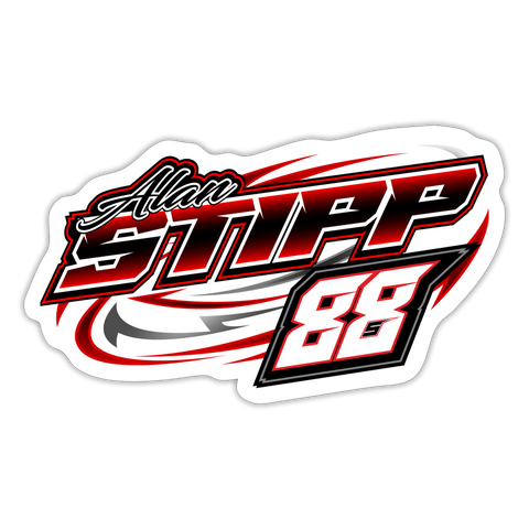 Alan Stipp | 2023 | Sticker 2 - white matte