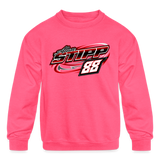 Alan Stipp | 2023 | Youth Crewneck Sweatshirt - neon pink