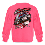 Alan Stipp | 2023 | Youth Crewneck Sweatshirt - neon pink