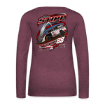 Alan Stipp | 2023 | Women's LS T-Shirt - heather burgundy