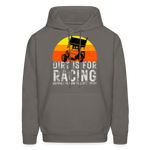 Dirt Is For Racing | FSR Merch | Adult Hoodie - asphalt gray