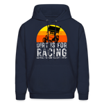 Dirt Is For Racing | FSR Merch | Adult Hoodie - navy