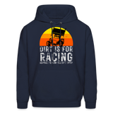 Dirt Is For Racing | FSR Merch | Adult Hoodie - navy