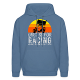 Dirt Is For Racing | FSR Merch | Adult Hoodie - denim blue