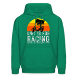 Dirt Is For Racing | FSR Merch | Adult Hoodie - kelly green