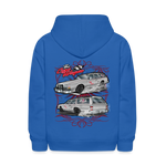 The Care Wagon | 2023 | Youth Hoodie - royal blue