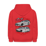 The Care Wagon | 2023 | Youth Hoodie - red