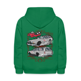 The Care Wagon | 2023 | Youth Hoodie - kelly green