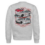 The Care Wagon | 2023 | Adult Crewneck Sweatshirt - heather gray