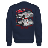 The Care Wagon | 2023 | Adult Crewneck Sweatshirt - navy