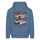 The Care Wagon | 2023 | Men's Hoodie - denim blue