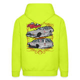 The Care Wagon | 2023 | Men's Hoodie - safety green