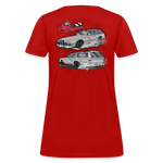 The Care Wagon | 2023 | Women's T-Shirt - red