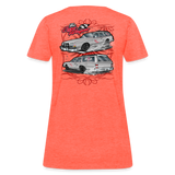 The Care Wagon | 2023 | Women's T-Shirt - heather coral