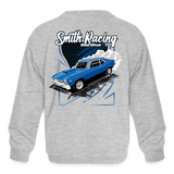 Smith Racing | 2023 | Youth Crewneck Sweatshirt - heather gray