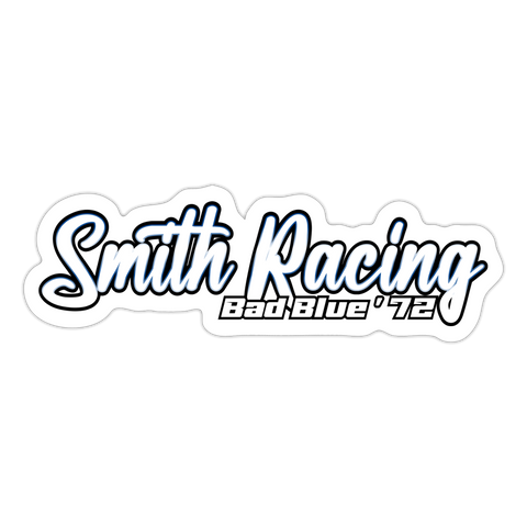 Smith Racing | 2023 | Sticker - white matte