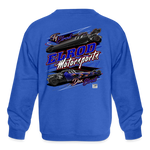 Elrod Motorsports | 2023 | Youth Crewneck Sweatshirt - royal blue