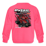 REDline Motorsports | 2023 | Youth Crewneck Sweatshirt - neon pink