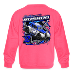 Jordan Rosado | 2023 | Youth Crewneck Sweatshirt - neon pink