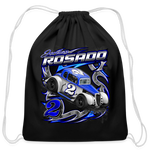 Jordan Rosado | 2023 | Cotton Drawstring Bag - black