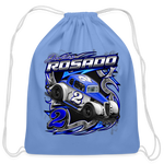 Jordan Rosado | 2023 | Cotton Drawstring Bag - carolina blue