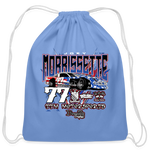 Joey Morrissette | 2023 | Cotton Drawstring Bag - carolina blue