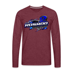 Jordan Rosado | 2023 | Men's LS T-Shirt - heather burgundy