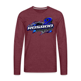 Jordan Rosado | 2023 | Men's LS T-Shirt - heather burgundy