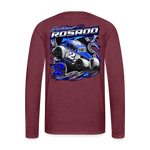 Jordan Rosado | 2023 | Men's LS T-Shirt - heather burgundy