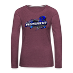 Jordan Rosado | 2023 | Women's LS T-Shirt - heather burgundy