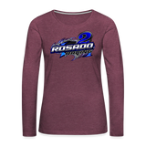 Jordan Rosado | 2023 | Women's LS T-Shirt - heather burgundy
