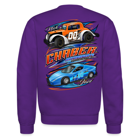 Chaber Motorsports | 2023 | Adult Crewneck Sweatshirt - purple