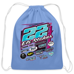 Eli Stokes | 2023 | Cotton Drawstring Bag - carolina blue