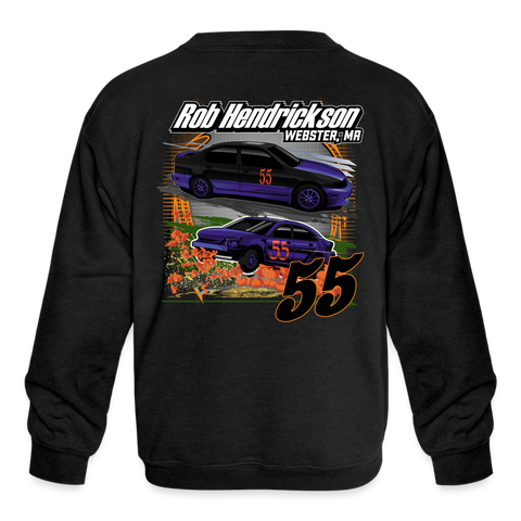 Rob Hendrickson | 2023 | Youth Crewneck Sweatshirt - black