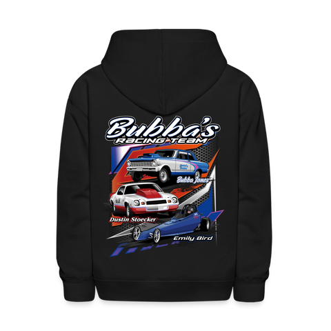 Bubba Jones | Bubba's Racing Team | Youth Hoodie - black