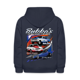 Bubba Jones | Bubba's Racing Team | Youth Hoodie - navy