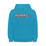 Bubba Jones | Bubba's Racing Team | Youth Hoodie - turquoise