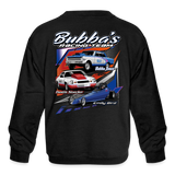 Bubba Jones | Bubba's Racing Team | Youth Crewneck Sweatshirt - black