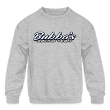 Bubba Jones | Bubba's Racing Team | Youth Crewneck Sweatshirt - heather gray