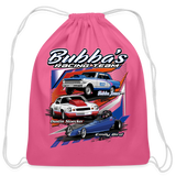 Bubba Jones | Bubba's Racing Team | Cotton Drawstring Bag - pink