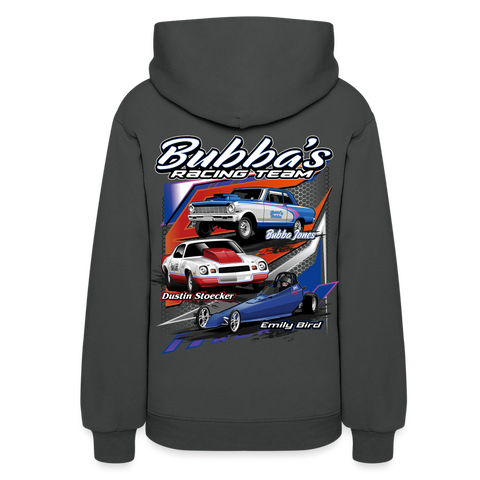 Bubba Jones | Bubba's Racing Team | Women's Hoodie - asphalt