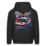 Bubba Jones | Bubba's Racing Team | Men's Hoodie - charcoal grey