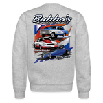 Bubba Jones | Bubba's Racing Team | Adult Crewneck Sweatshirt - heather gray