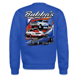 Bubba Jones | Bubba's Racing Team | Adult Crewneck Sweatshirt - royal blue