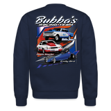 Bubba Jones | Bubba's Racing Team | Adult Crewneck Sweatshirt - navy