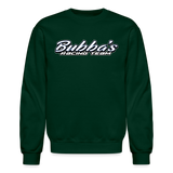 Bubba Jones | Bubba's Racing Team | Adult Crewneck Sweatshirt - forest green